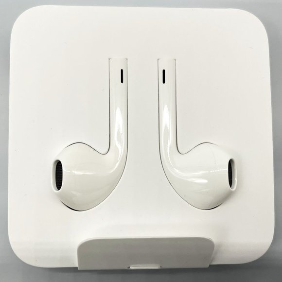 Apple Products White Charging HDMI Adapter-Wired Earphones-(2) Sticker Decals - Picture 3 of 4